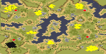 your war (2-4) - Red Alert 2 Map Preview Image